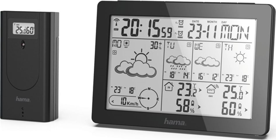 Изображение Stacja pogodowa Hama Meteotime (001863690000)