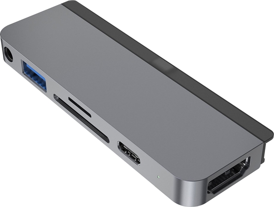 Изображение Stacja/replikator HyperDrive 6w1 USB-C (HY-HD319B-Gray)