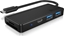 Picture of ICY BOX IB-HUB1423CR-C3 USB 3.2 Gen 1 (3.1 Gen 1) Type-C 5000 Mbit/s Black