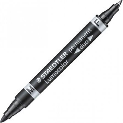 Изображение Staedtler MARKER STAEDTLER LUMOCOLOR 348 CZARNY OKRAGŁA KOŃCÓWKA