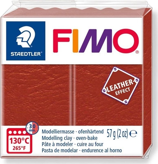 Изображение Staedtler Masa Fimo Leather effect 57g rdzawy