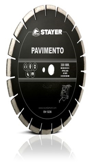 Изображение Stayer Tarcza diamentowa 350x25,2mm segmentowa PAVIMENTO - STA-D350P