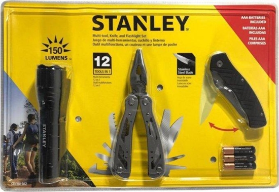 Picture of Stanley MULTI-TOOL 12w1+nóż składany+latarka 150lm