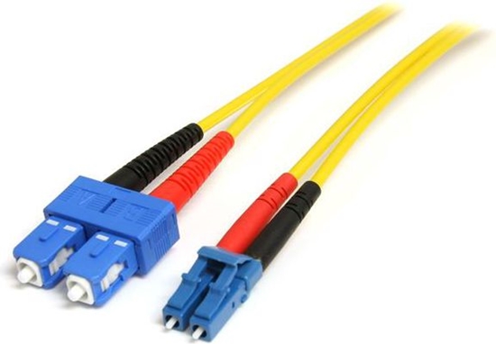 Picture of StarTech Patchcord światłowodwy, LC- SC, LSZH, 10m (SMFIBLCSC10)