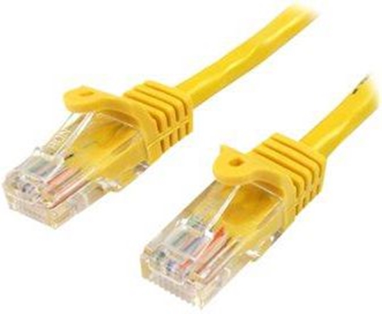 Picture of StarTech RJ-45 Cat5e męski-męski 0,5m zółty (45PAT50CMYL)