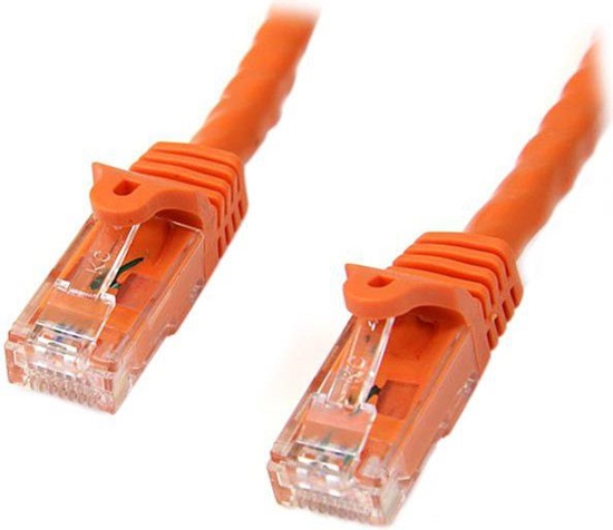 Picture of StarTech RJ-45/RJ-45 kat.6 Pomarańczowy 10m (N6PATC10MOR)