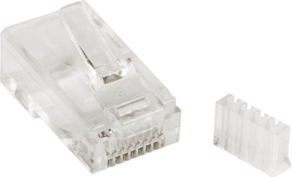 Attēls no StarTech SOLID WIRE CAT 6 MODULAR PLUG (CRJ45C6SOL50)