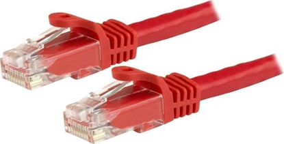 Attēls no StarTech STARTECH.COM 1,5m CAT6 Kabel - rotes CAT6-Patchkabel - Snagless-RJ45 - Kupferdraht mit 24 AWG - LAN - Ethernet N6PATC150CMRD