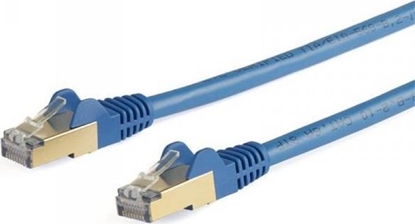 Picture of StarTech STARTECH.COM 10m CAT6a-Ethernet-Kabel - Blau - RJ45-Ethernet-Kabel - Snagless - STP-Kabel - Kupfer - 10-Gbit Netzwerkkabel