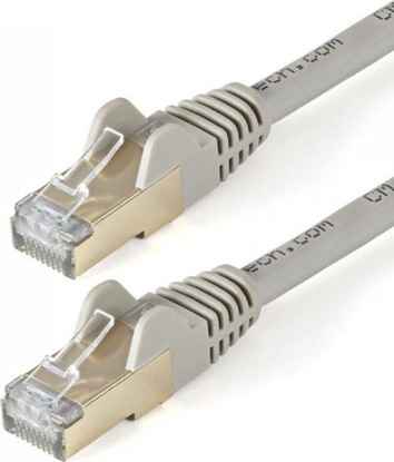 Picture of StarTech STARTECH.COM 10m CAT6a-Ethernet-Kabel - Grau - RJ45-Ethernet-Kabel - Snagless - STP-Kabel - Kupfer - 10-Gbit Netzwerkkabel