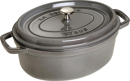 Изображение STAUB Garnek STAUB żeliwny owalny 4.2 ltr grafitowy uniwersalny