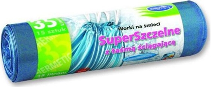 Attēls no Stella Pack STELLA PACK Worki na śmieci superszczelne z taśmą 35L, 15 sztuk na rolce