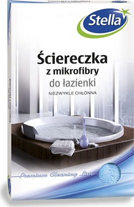 Picture of Stella Ściereczka z mikrofibry STELLA, do łazienki, 1 szt., mix