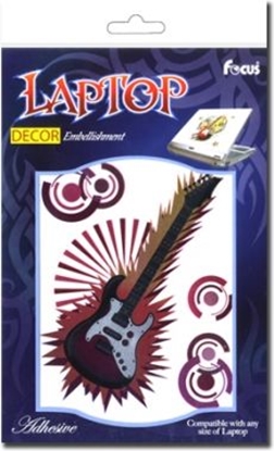 Attēls no Sticker BOO Dekoracja na laptopa Gitara (NBA 2119)