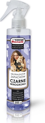 Изображение Super Benek Neutralizator zapachów Super Benek Czarne Winogrono - 250 ml