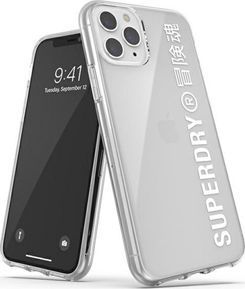 Attēls no Superdry SuperDry Snap iPhone 11 Pro Clear Case biały/white 41579