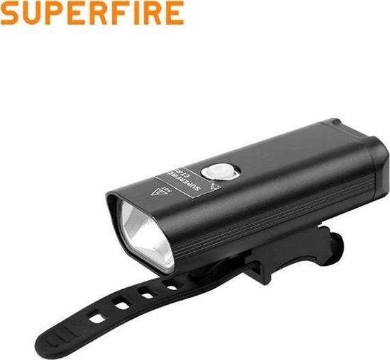 Изображение Superfire Latarka rowerowa GT-R1, 200lm, USB