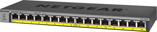 Picture of Switch NETGEAR GS116LP-100EUS