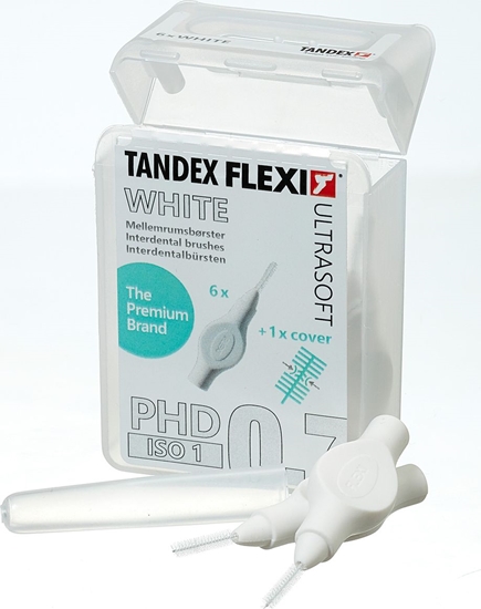 Изображение Tandex Tandex ( 6 szt.) Flexi Ultra Soft White 2,5 mm Ultra Fine