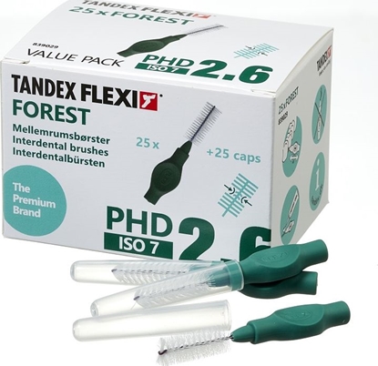 Изображение Tandex Tandex (25 szt.) szczoteczek Medium FOREST 2,6 (gruby)