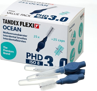 Изображение Tandex Tandex (25 szt.) szczoteczek Medium OCEAN 3,0 (gruby)