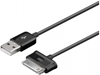 Изображение Kabel USB Techly USB-A - Samsung 30-pin 1.2 m Czarny (305113)