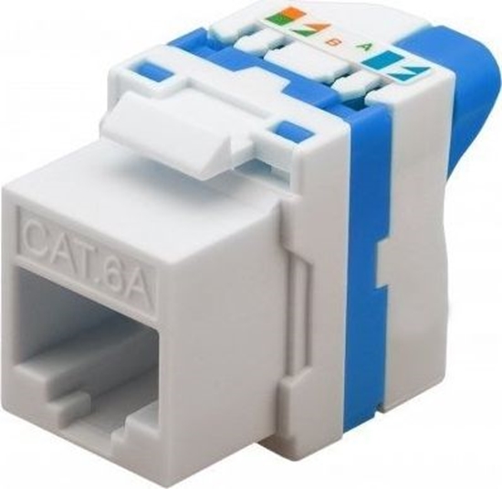 Picture of Techly TECHLY SAMOZACISKOWY MODUŁ KEYSTONE RJ45 KAT.6A U/