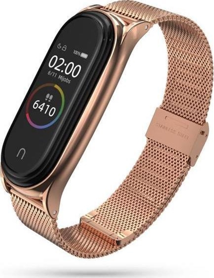 Изображение Tech-Protect TECH-PROTECT MILANESEBAND XIAOMI MI SMART BAND 7 ROSE GOLD