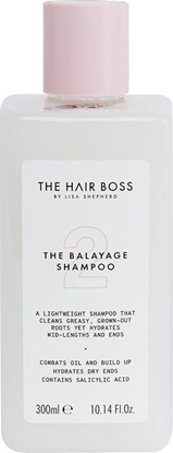 Picture of The Hair Boss THE HAIR BOSS_By Lisa Shepherd The Balayage Shampoo szampon do włosów farbowanych i przetłuszczających się u nasady 300ml