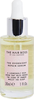 Picture of The Hair Boss THE HAIR BOSS_By Lisa Shepherd The Overnight Repair Serum odbudowująco-wzmacniające serum do włosów na noc 30ml