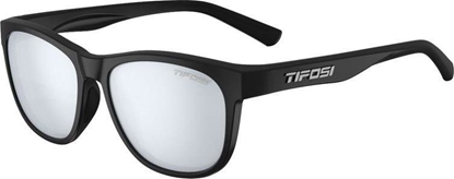 Attēls no TIFOSI Okulary TIFOSI SWANK satin black (1 szkło Smoke Bright Blue 11,2% transmisja światła) (NEW)