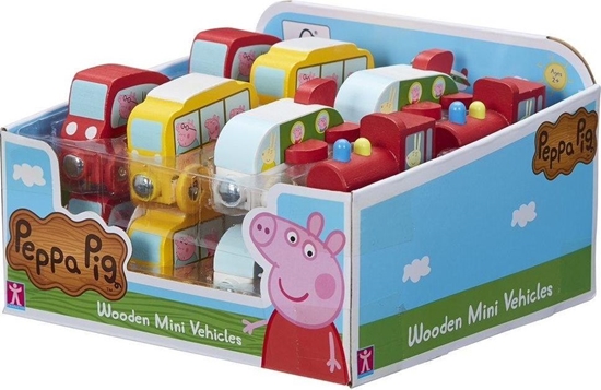 Picture of Tm Toys Peppa Pig - Drewniany mini pojazd mix