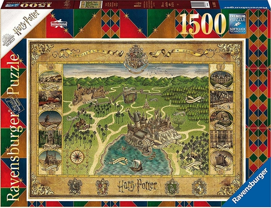 Picture of Tm Toys Puzzle Mapa Hogwartu