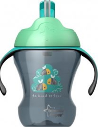 Attēls no Tommee Tippee KUBEK NIEKAPEK ZE SŁOMKĄ BOY 230ML (TT0311)