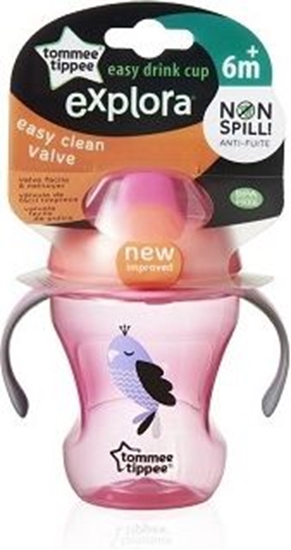 Picture of Tommee Tippee Kubek niekapek, girl 230ml (TT0336)