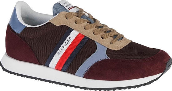 Изображение Tommy Hilfiger Tommy Hilfiger Runner Lo Color Mix FM0FM03815-GR8 Brązowe 41