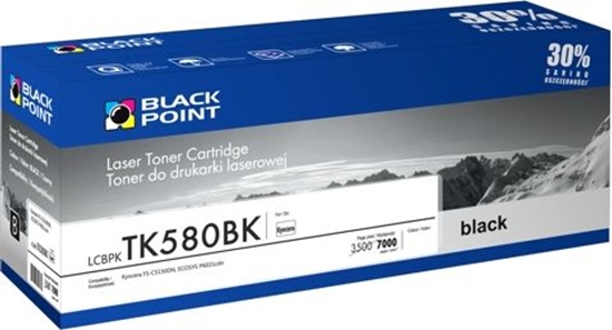 Picture of Toner Black Point LCBPKTK580BK Black Zamiennik TK-580 (LCBPKTK580BK)