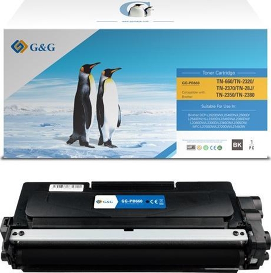 Picture of Toner G&G G&G kompatybilny toner z Brother TN2320, NT-PB660, black, 2600s