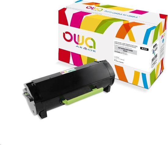 Изображение Toner OWA Armor Black Zamiennik 502U (K15639OW)