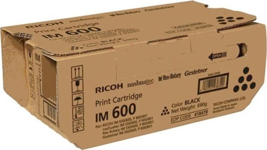 Изображение Toner Ricoh 418478 Black Oryginał  (037027)