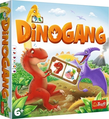 Изображение Trefl Gra planszowa Dinozaury DinoGang