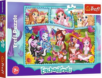 Picture of Trefl Puzzle 200 Niezwykły świat Enchantimals