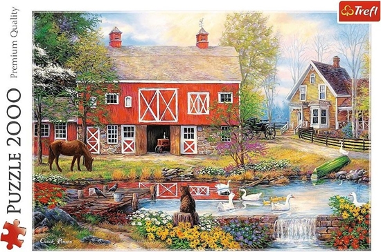 Изображение Trefl Puzzle 2000 Sielskie życie