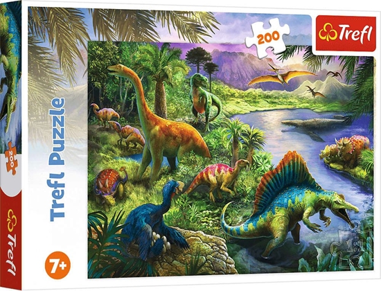 Picture of Trefl Puzzle 200el Drapieżne dinozaury 13281 Trefl p12