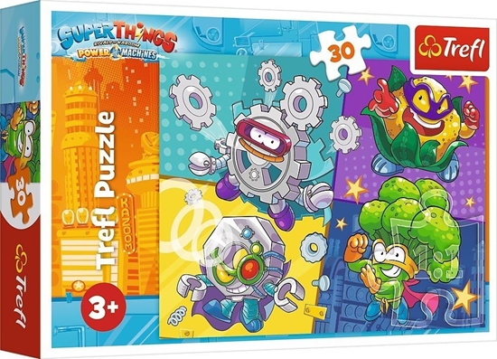 Picture of Trefl Puzzle 30 elementów Superbohaterowie Super Zings