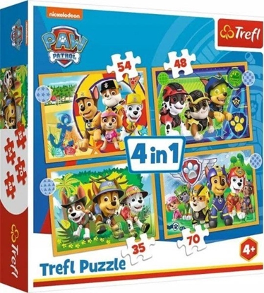 Picture of Trefl Puzzle 4w1 Wakacyjny Psi Patrol PAW PATROL 34395 Trefl p8