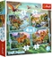 Изображение Trefl Puzzle 4w1 Wyjątkowe dinozaury TREFL