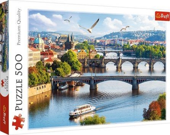 Изображение Trefl Puzzle 500 elementów Praga, Czechy