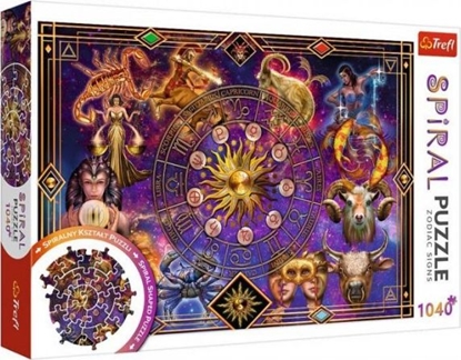 Picture of Trefl Puzzle Spiralne - Znaki zodiaku 1040 el.