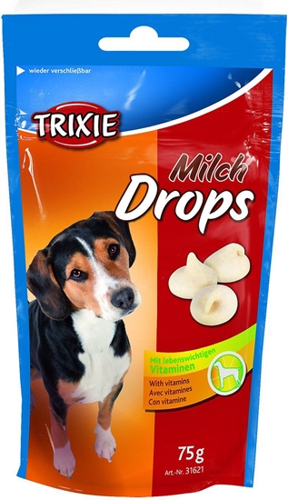 Изображение Trixie DROPSY MLECZNE 200G SASZETKA